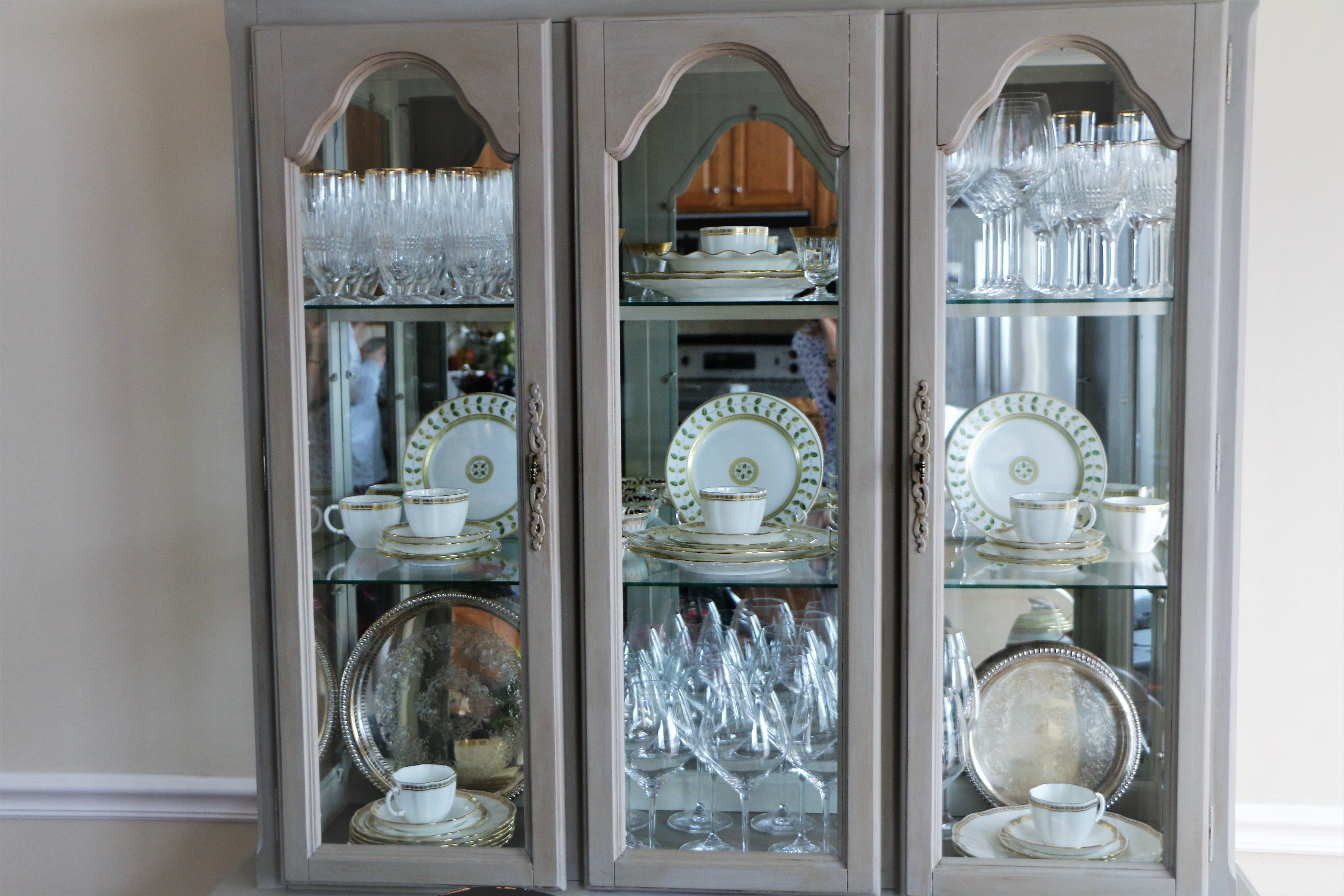 Curating Your China Cabinet Magnolia Stripes